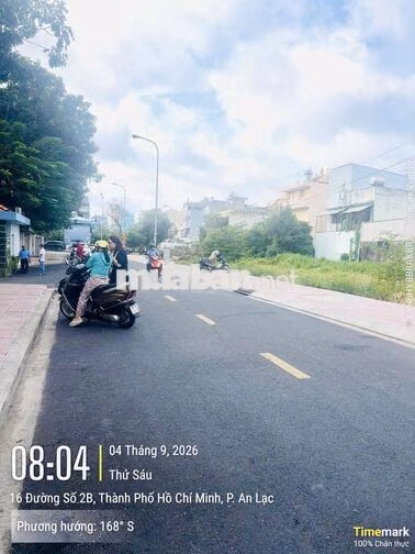 🌺Cần bán nền đẩt ngay trường học - KDC Nam Hùng Vương- An lạc . 8,2 ty