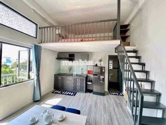 Duplex ban công FULL nội Thất rộng 25m2