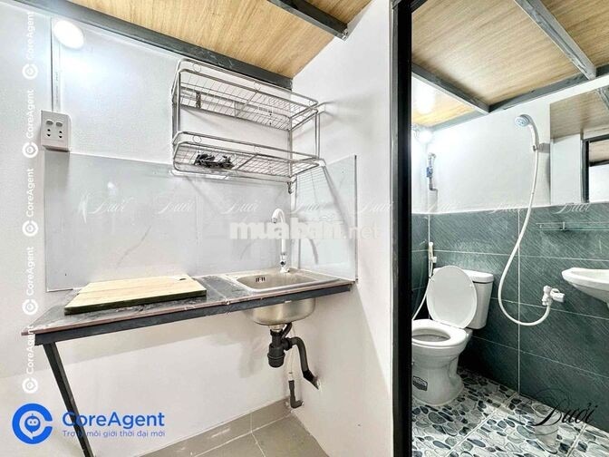 Phòng trọ có gác mới xây giá rẻ ngay HIU - Đầm sen - ĐH Văn Hiến