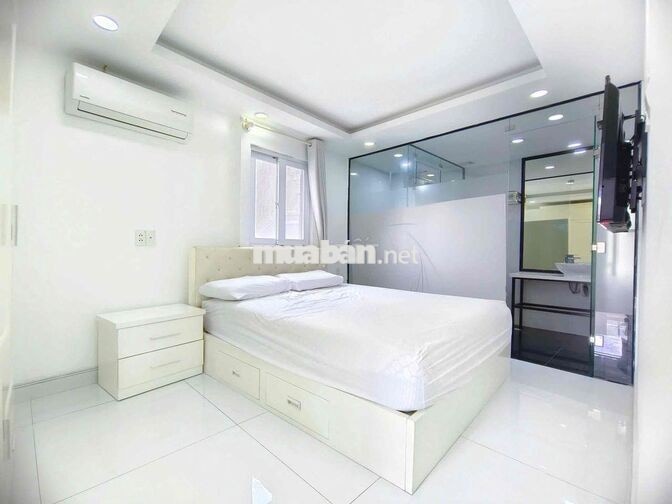 CHO THUÊ CĂN HỘ 1PN + 1PK - BAN CÔNG | HỒ BƠI & GYM