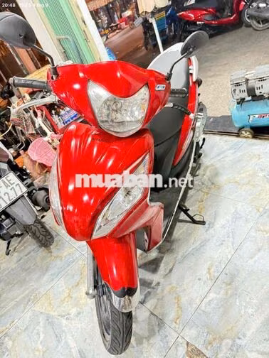 Honda Vision 2012 Đỏ đen bạc biển TP