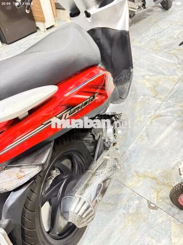Honda Vision 2012 Đỏ đen bạc biển TP