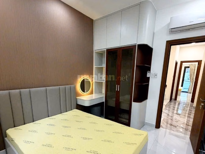 Nhà vuông vức 2 lầu 1 sân thượng hẻm xe hơi Mai Xuân Thưởng