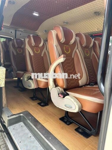 Ford Transit 2014 16 chỗ Ghi vàng