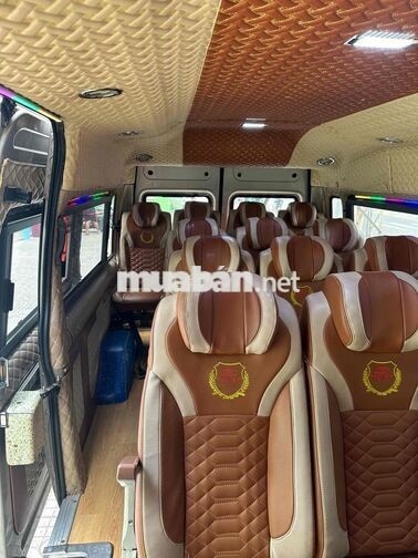 Ford Transit 2014 16 chỗ Ghi vàng