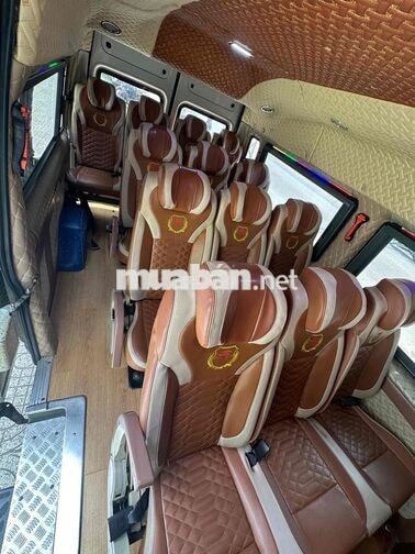 Ford Transit 2014 16 chỗ Ghi vàng