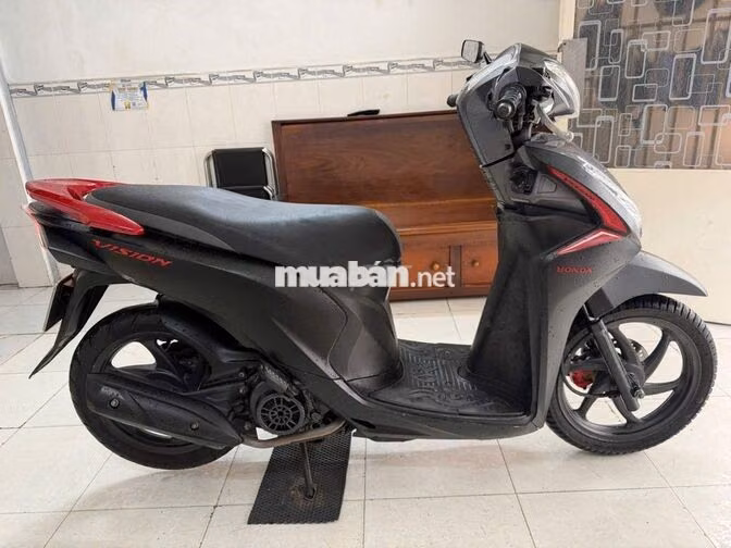 Honda Vision 2019 Đen nhám đã sử dụng
