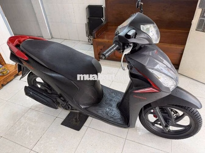 Honda Vision 2019 Đen nhám đã sử dụng