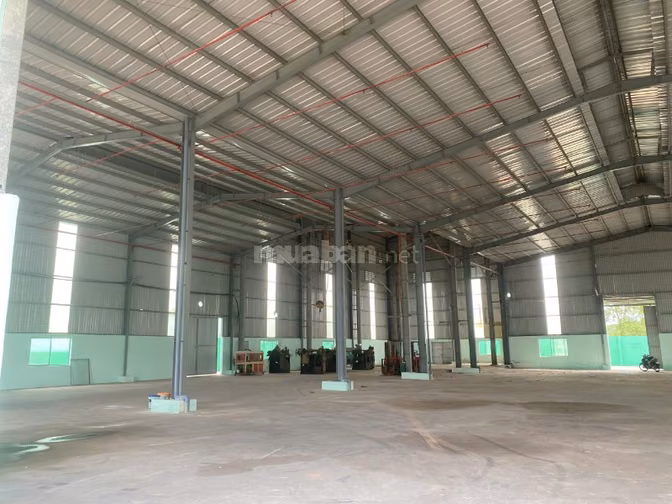 Cho thuê xưởng 3.400m² (KV 5.000m²) Đức Hòa, PCCC tự động- 250tr
