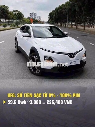 VF6 LƯƠNG CK TỐT HOẶC TÀI XẾ XANH SM 40 TR NHẬN XE