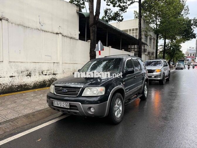 Ford Escape 2005 Xăng Đen 5 chỗ