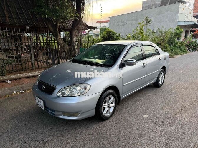 Toyota Corolla Altis 1.8 2003 Bạc Nỉ