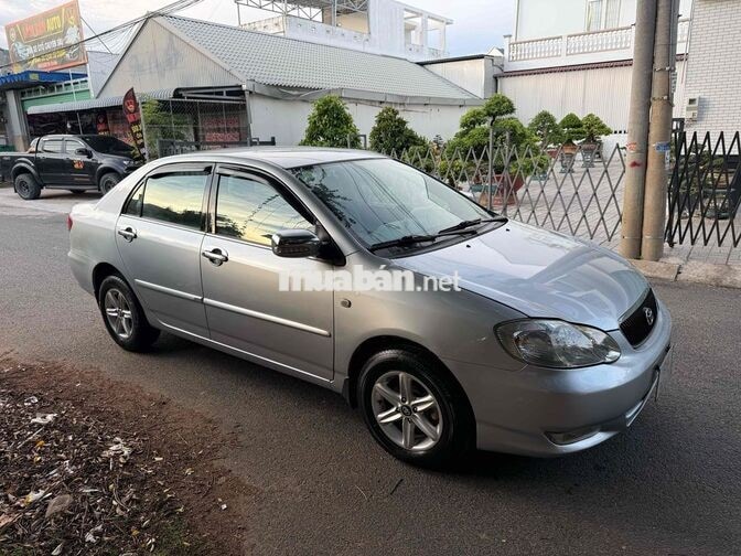 Toyota Corolla Altis 1.8 2003 Bạc Nỉ