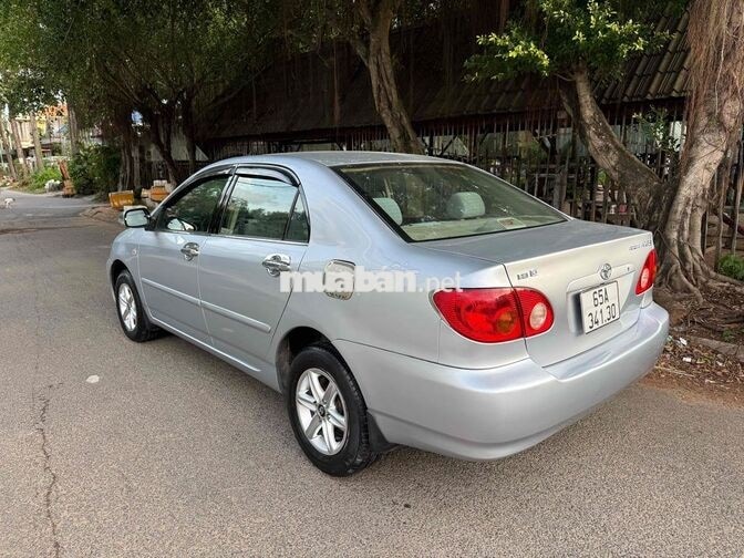 Toyota Corolla Altis 1.8 2003 Bạc Nỉ