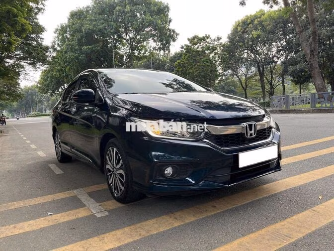 Honda City 2018 số tự động màu xanh