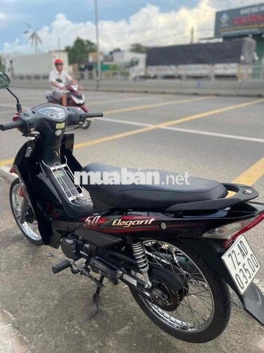 SYM Elegant 50cc Đỏ đen Xe số