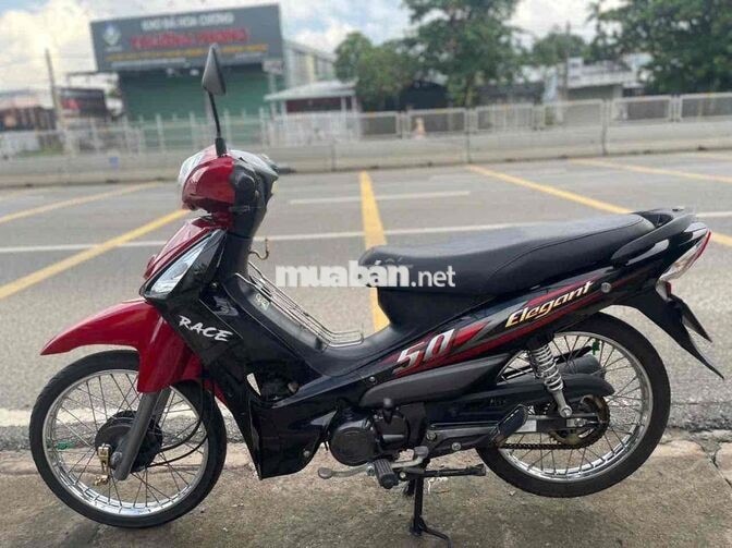 SYM Elegant 50cc Đỏ đen Xe số