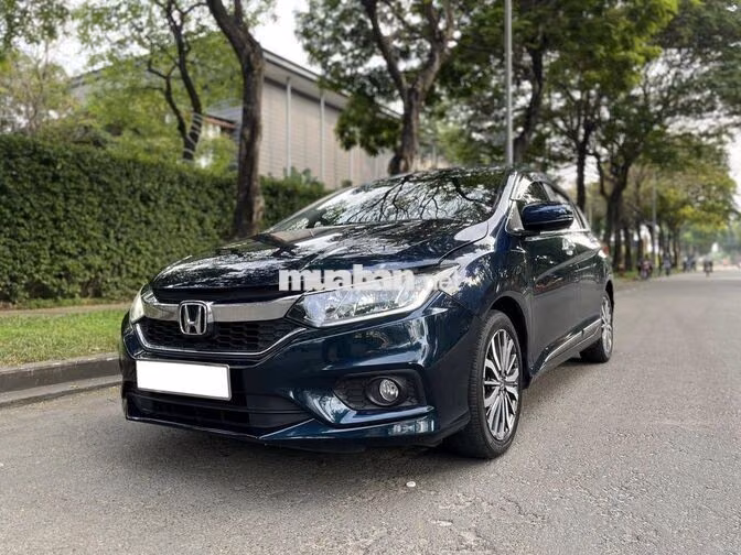 Honda City 2018 số tự động màu xanh