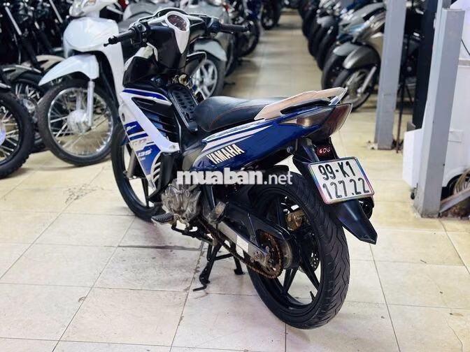 XE MÁY THỊNH PHÁT- EXCITER 135 TRẮNG GP MÁY CHẤT 