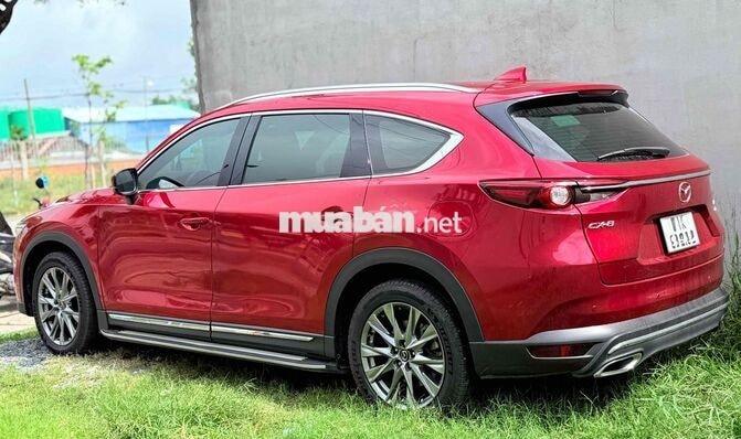 Mazda CX8 2021 luxury đỏ xe zin giá tốt