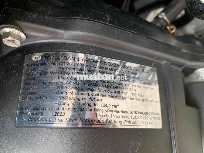 Yamaha Grande 125 ABS 2023 Trắng ngọc trai xe đẹp