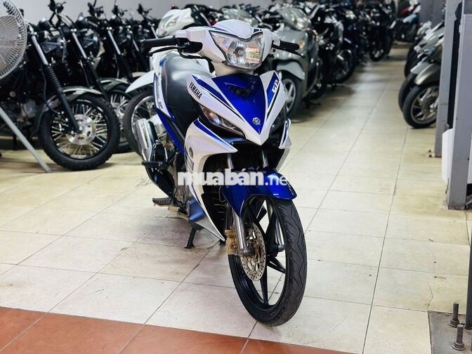 XE MÁY THỊNH PHÁT- EXCITER 135 TRẮNG GP MÁY CHẤT 