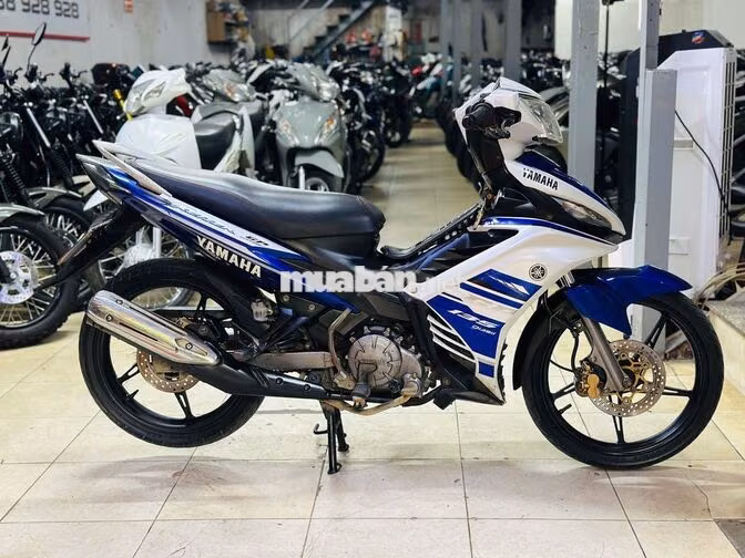 XE MÁY THỊNH PHÁT- EXCITER 135 TRẮNG GP MÁY CHẤT 