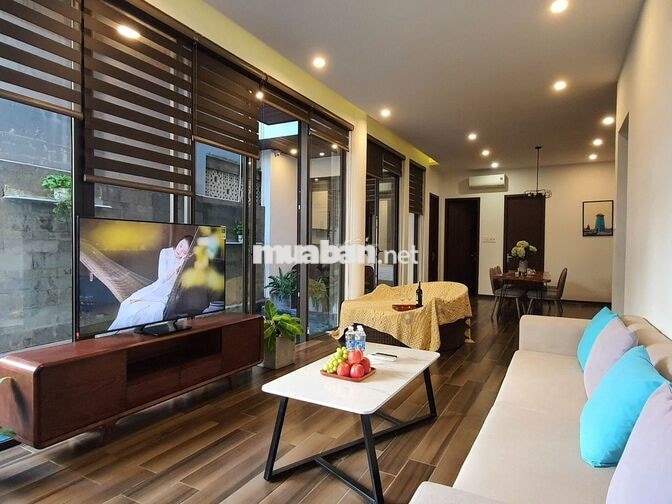 Cho thuê nhà 2 phòng ngủ 100m2, có hồ bơi, gần biển Mỹ Khê 5 phút