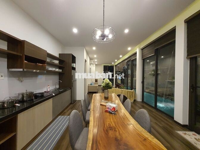 Cho thuê nhà 2 phòng ngủ 100m2, có hồ bơi, gần biển Mỹ Khê 5 phút