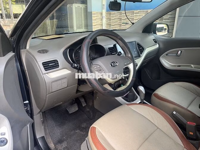 Kia Morning 2018 Tự động màu xanh