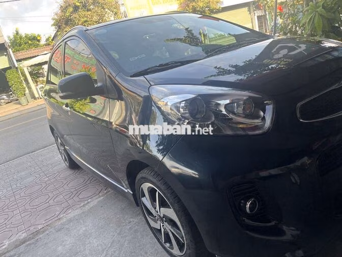 Kia Morning 2018 Tự động màu xanh