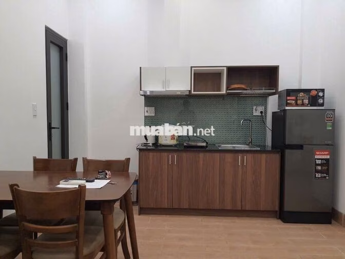 Căn hộ studio, có ban công, khu an thượng, cách biển 3 phút đi bộ