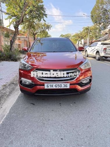Hyundai SantaFe 2018 Cao cấp nhất Đỏ