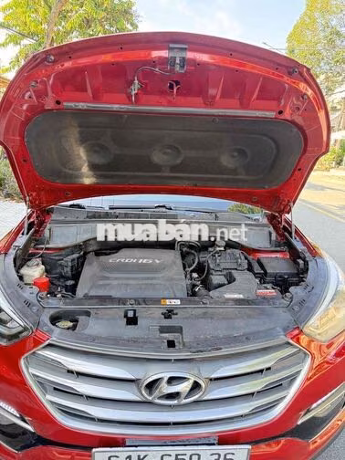 Hyundai SantaFe 2018 Cao cấp nhất Đỏ