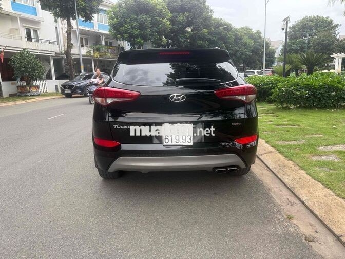 Hyundai Tucson 1.6 Turbo 2018 Đen 48.000km