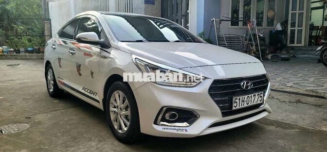 Hyundai Accent 2019 Tự động 35000 km Trắng