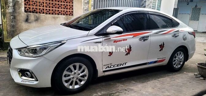 Hyundai Accent 2019 Tự động 35000 km Trắng
