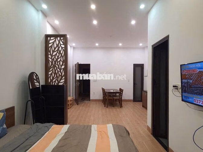 Căn hộ studio, có ban công, khu an thượng, cách biển 3 phút đi bộ