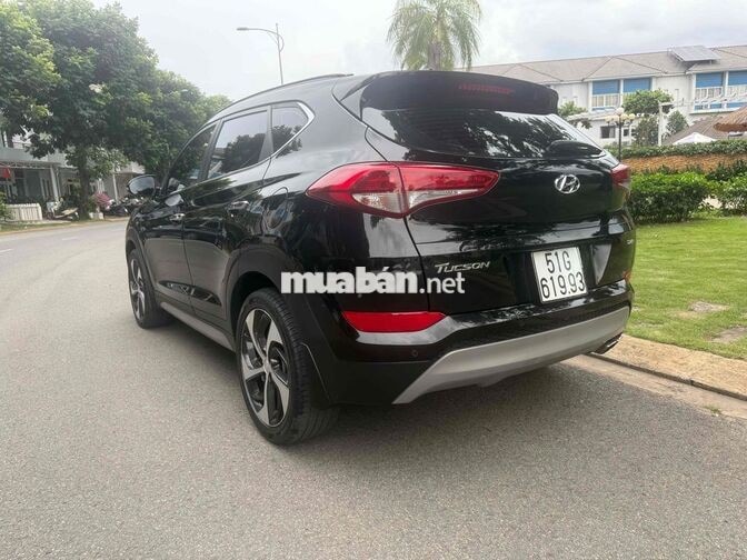 Hyundai Tucson 1.6 Turbo 2018 Đen 48.000km