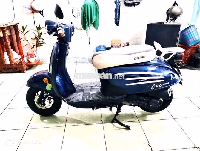 🩵Tay ga 50cc Việt Thái black crea đề máy êm 🧡