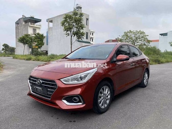 Hyundai Accent 2019 Tự động Xăng 80.000 km Đỏ