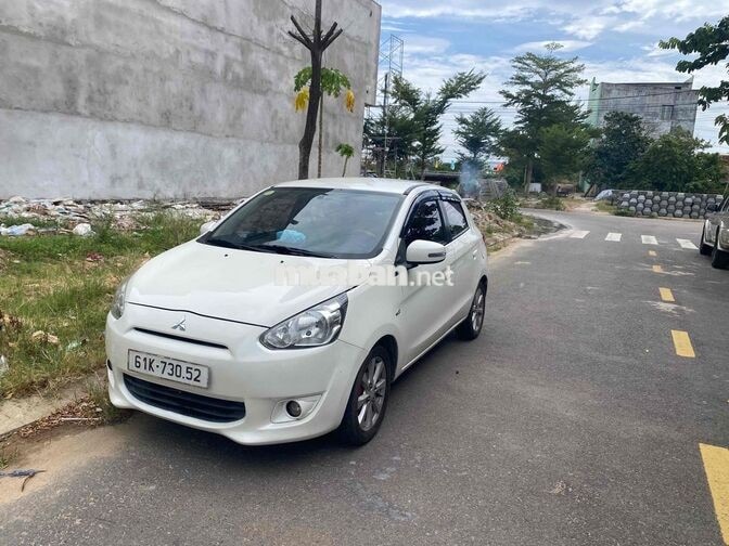 Mitsubishi Mirage 2014 Tự động Trắng Thái Lan
