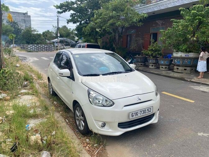 Mitsubishi Mirage 2014 Tự động Trắng Thái Lan