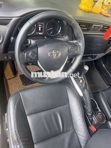 Toyota Altis 1.8G 2021 Đen Ghế da Tự động