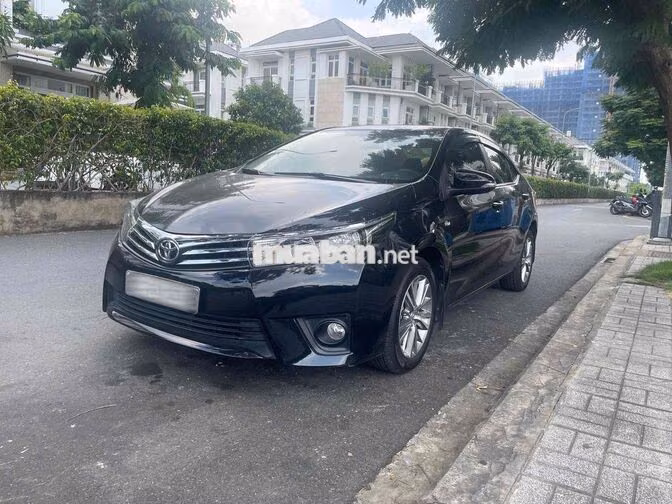 Toyota Altis 2016 Đen Tự động 45.000 km