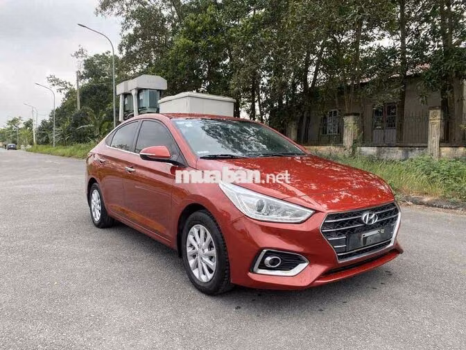 Hyundai Accent 2019 Tự động Xăng 80.000 km Đỏ