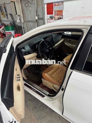 Toyota Vios 2017 Số sàn Trắng 106.669 km