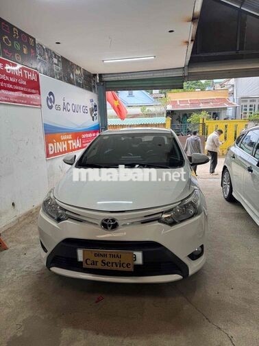 Toyota Vios 2017 Số sàn Trắng 106.669 km