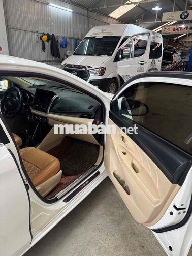 Toyota Vios 2017 Số sàn Trắng 106.669 km