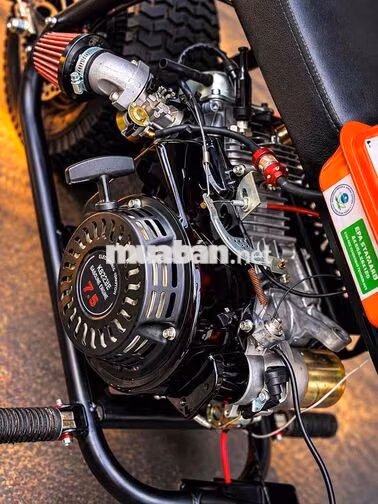Custom MINIBIKE 200cc Harley Đen Cam